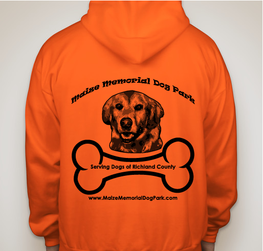 Raising funds for Phase II of the Maize Memorial Dog Park Fundraiser - unisex shirt design - back