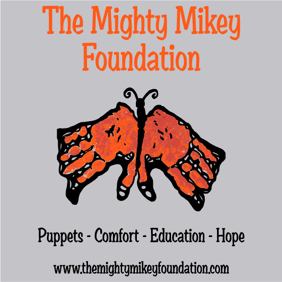The Mighty Mikey Foundation shirt design - zoomed