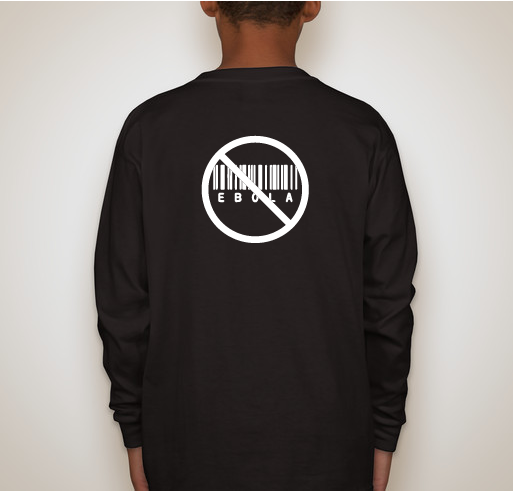 No Ebola (The Relief Tee) (• • •) Fundraiser - unisex shirt design - back