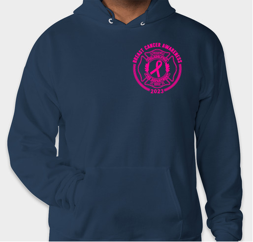 2023 Philadelphia Fire Department | Breast Cancer Awareness Fundraiser Fundraiser - unisex shirt design - small
