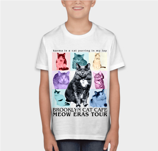 Meow Era Tour Fundraiser - unisex shirt design - front