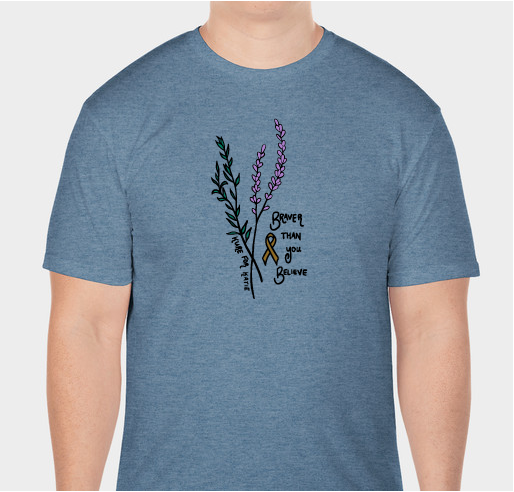 Kure for Katie Fundraiser - unisex shirt design - front