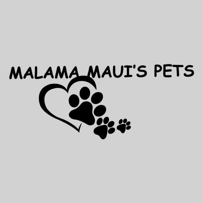 Maui Humane Society-Malama Maui's Pets shirt design - zoomed