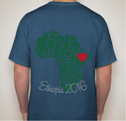Ethiopia Medical Mission 2016 Fundraiser - unisex shirt design - back