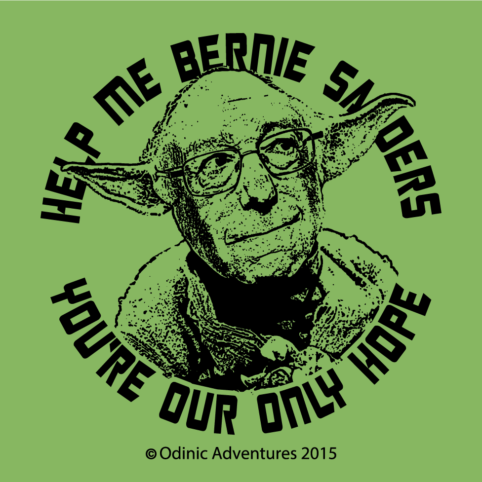 Help Me Bernie Sanders shirt design - zoomed