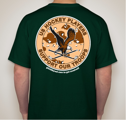 SUPPORT OUR TROOPS Fundraiser - unisex shirt design - back