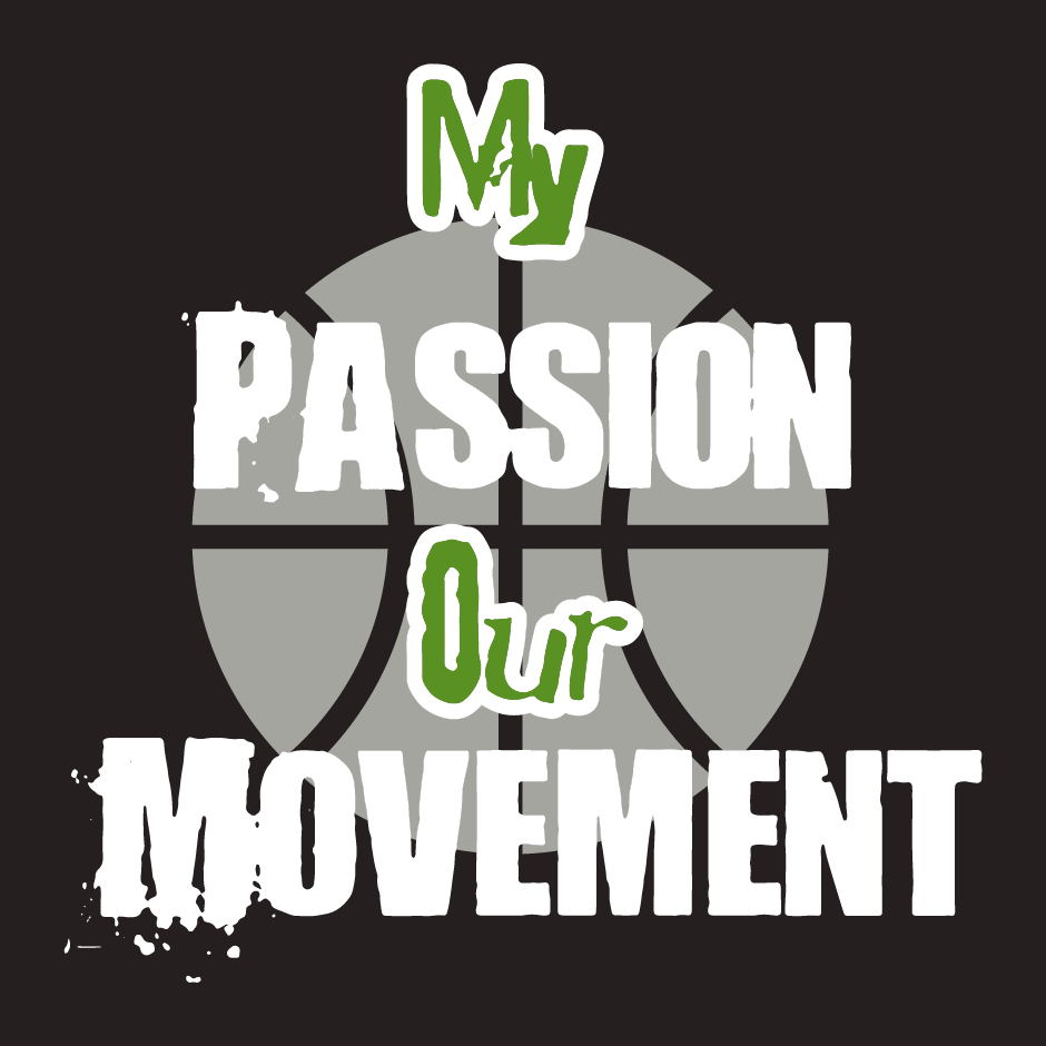 My Passion Our Movement #eldmpom shirt design - zoomed