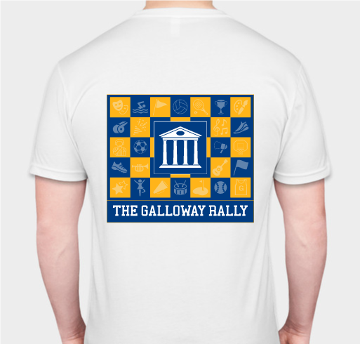 Galloway Rally 2023 Fundraiser - unisex shirt design - back