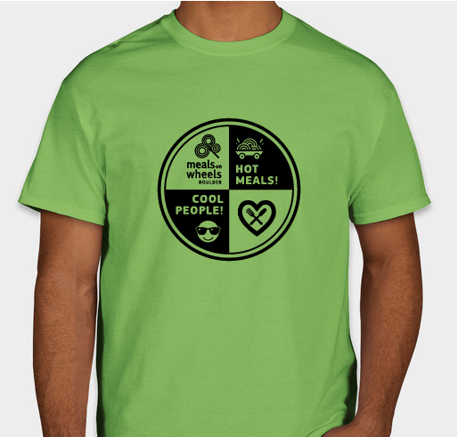 Meals on Wheels of Boulder's Fundraiser to a Tee Fundraiser - unisex shirt design - small