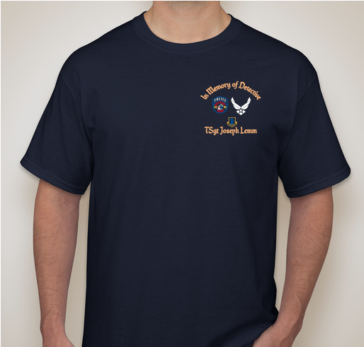 In Loving Memory of NYPD Detective Joseph Lemm Fundraiser - unisex shirt design - front