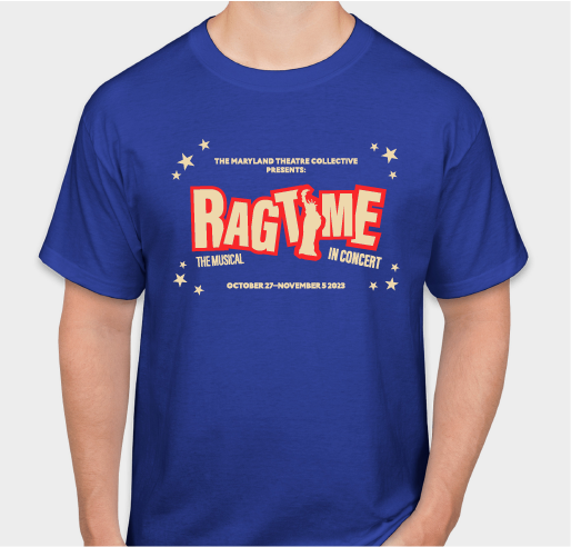 Ragtime The Musical In Concert Fundraiser - unisex shirt design - front