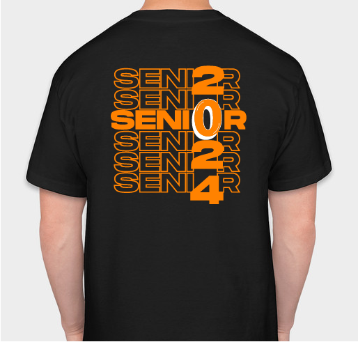 2024 OOHS Senior T-shirt Fundraiser - unisex shirt design - back