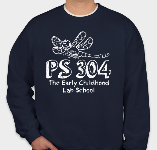 Show your support for PS 304! Fundraiser - unisex shirt design - back
