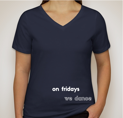 FurtherDance Friday T-shirt Campaign Fundraiser - unisex shirt design - front