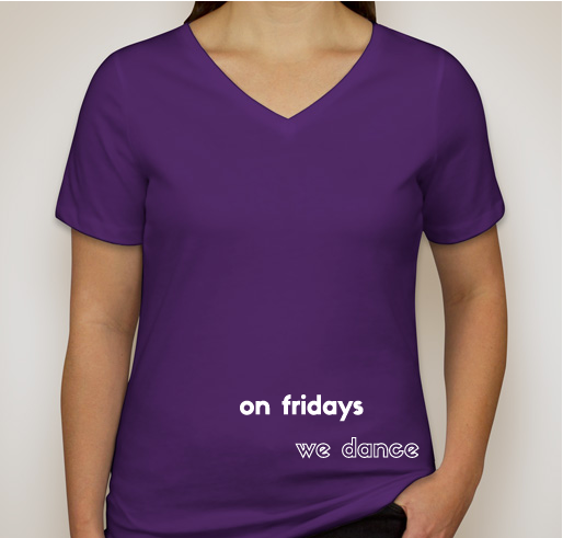 FurtherDance Friday T-shirt Campaign Fundraiser - unisex shirt design - front