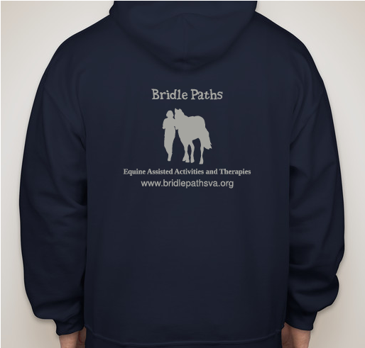 Bridle Paths Logo Apparel for Sale! Fundraiser - unisex shirt design - back