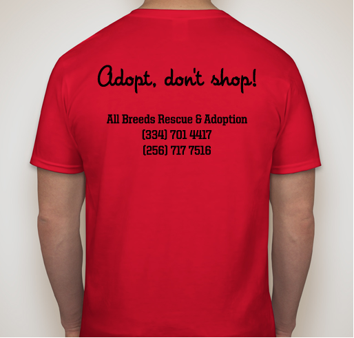 ABRA Fundraiser - unisex shirt design - back