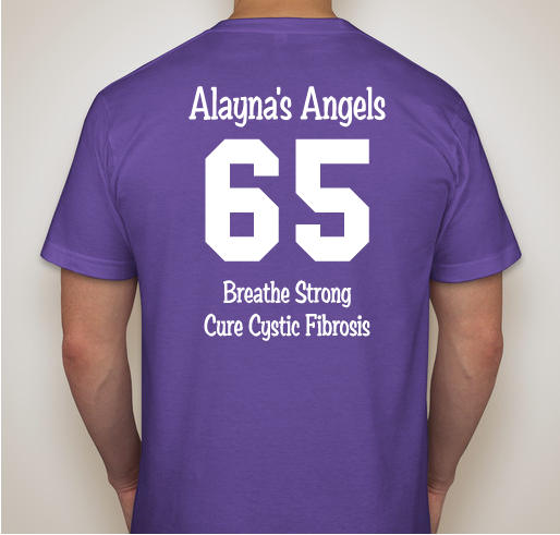 Fighting for Alayna Fundraiser - unisex shirt design - back
