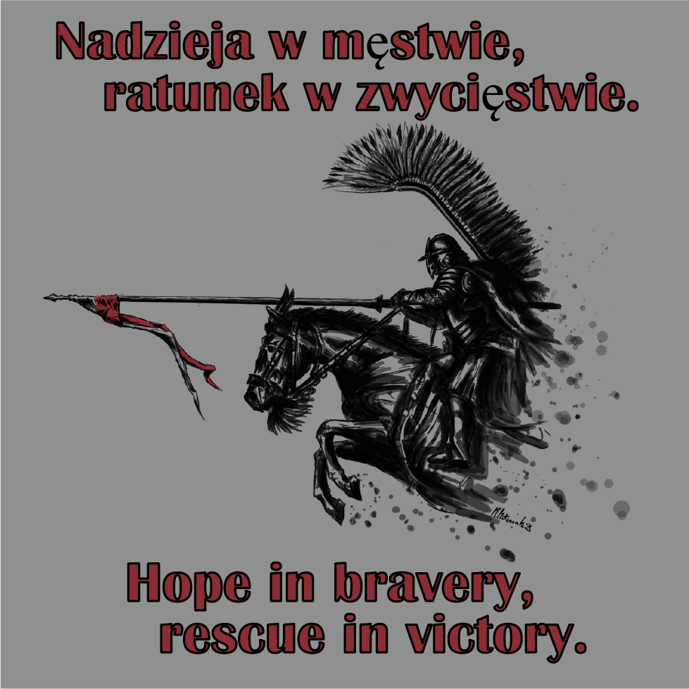 Hussars Battle Cancer! shirt design - zoomed