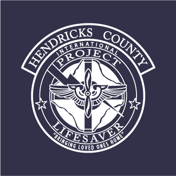 Project Lifesaver Hendricks County Equipment Fundraiser shirt design - zoomed