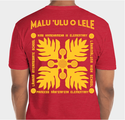Support Lahaina Families Fundraiser - unisex shirt design - back