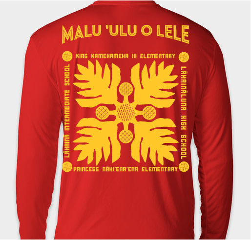 Support Lahaina Families Fundraiser - unisex shirt design - back