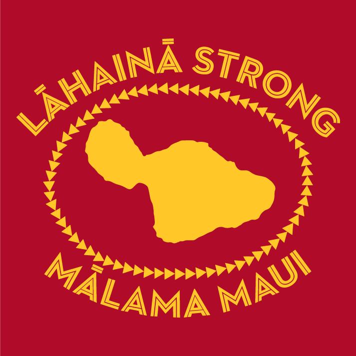 Support Lahaina Families shirt design - zoomed