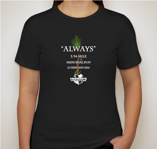 The 'Always' 3.94 mile Memorial Run Fundraiser - unisex shirt design - front