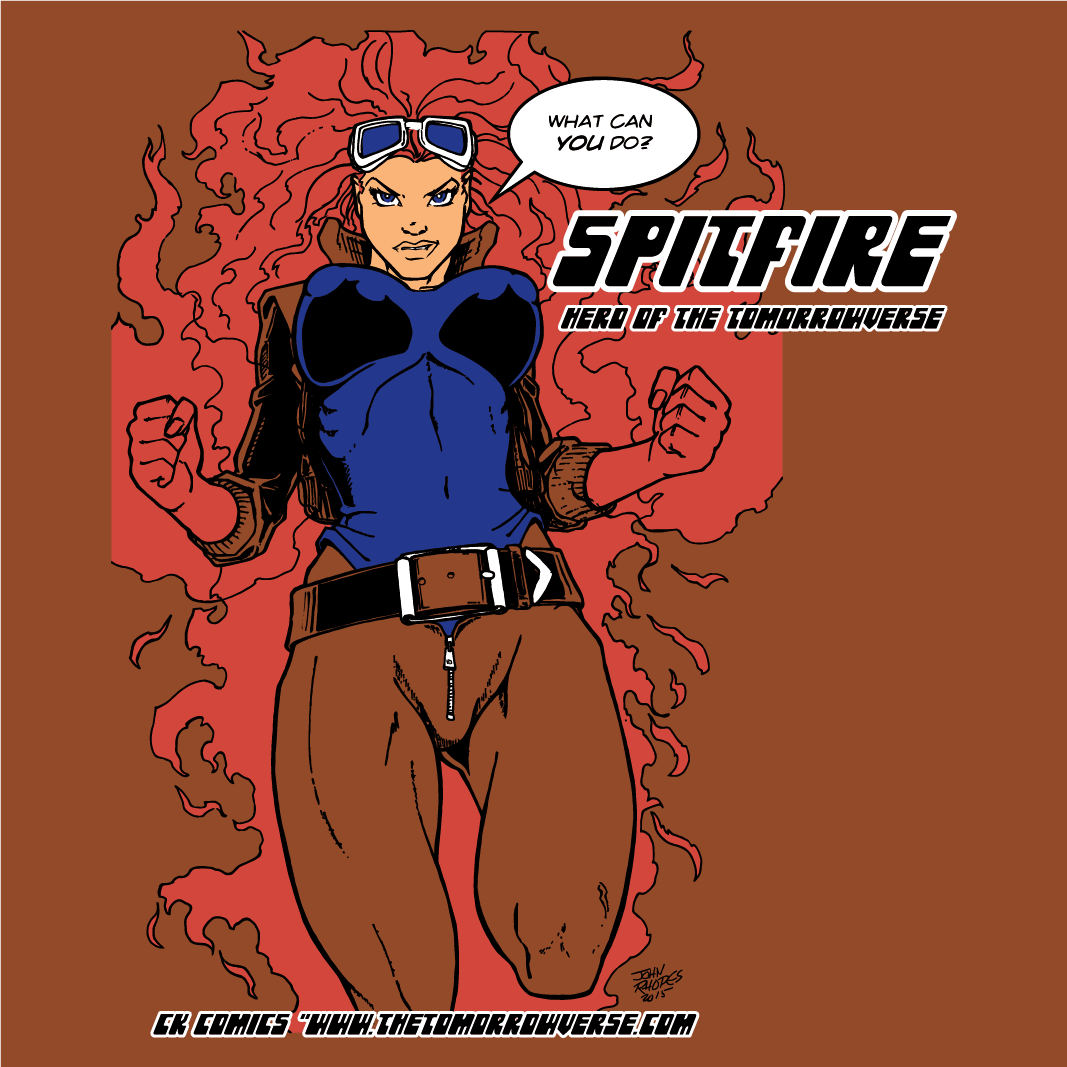 Spitfire #1 Limited Edition T-Shirt shirt design - zoomed