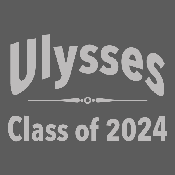 2024 Ulysses Seniors T-shirt Fundraising shirt design - zoomed