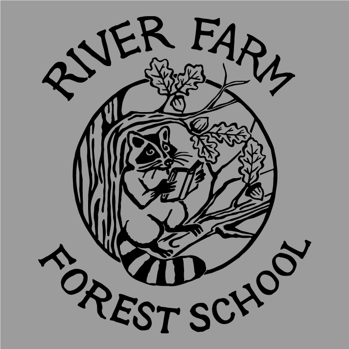 River Farm Forest School Fundraiser shirt design - zoomed