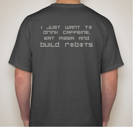 Bastrop Middle School Robotics Club Fundraiser - unisex shirt design - back