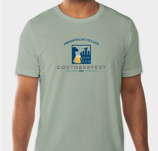 Dogtoberfest at Freshfields Village Fundraiser - unisex shirt design - small