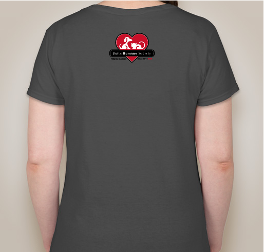Show your Love! Fundraiser - unisex shirt design - back