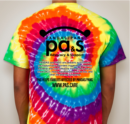 BACK BY POPULAR DEMAND! GET YOUR PANDAS/PANS AWARENESS DAY TEES! Fundraiser - unisex shirt design - back