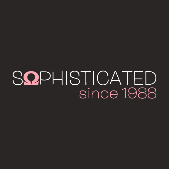 Sophisticated Since 1988 shirt design - zoomed