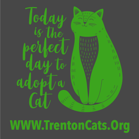 Trenton Cats Rescue Winter 2023 Fundraiser shirt design - zoomed