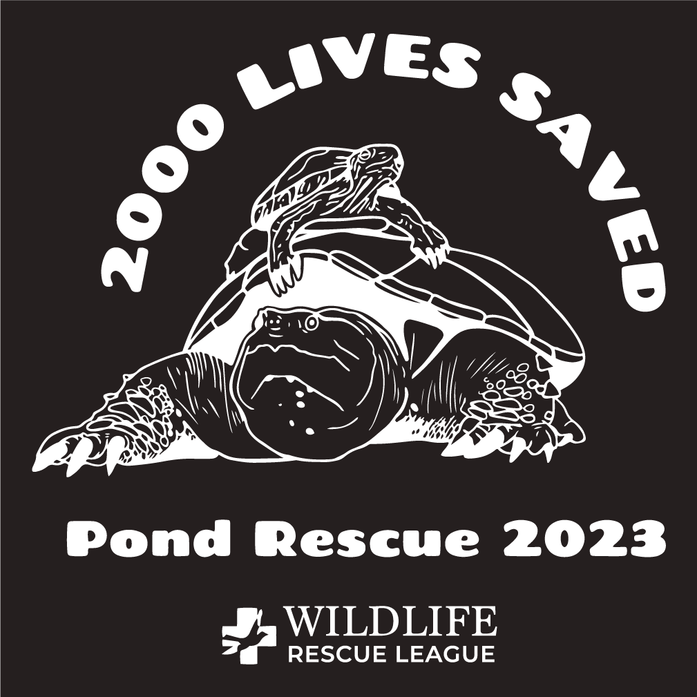 Wildlife Rescue League's 2023 Annual T-shirt Fundraiser! shirt design - zoomed