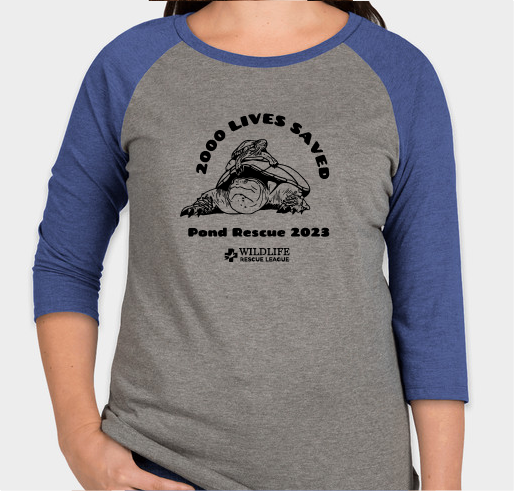 Wildlife Rescue League's 2023 Annual T-shirt Fundraiser! Fundraiser - unisex shirt design - small