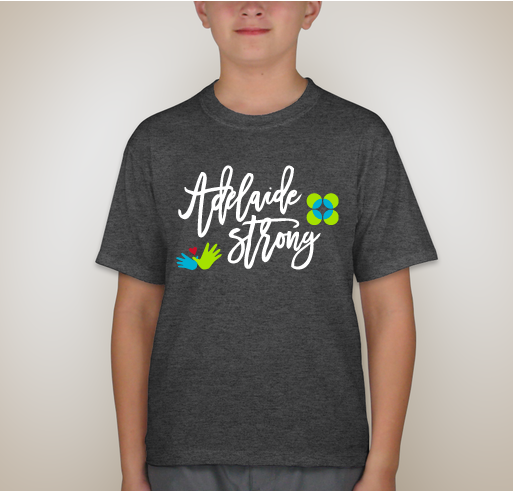 Adelaide Strong Fundraiser - unisex shirt design - back