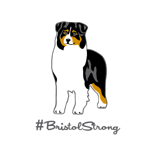 #BristolStrong shirt design - zoomed