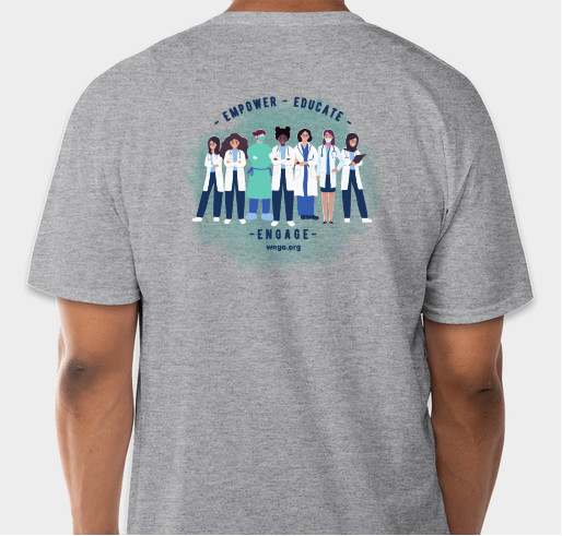 WOGO Team Support Fundraiser - unisex shirt design - back