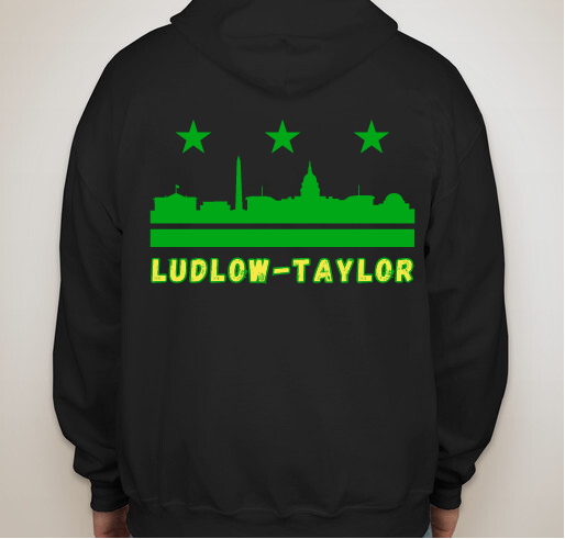 DC Flag Inspired Ludlow-Taylor Spirit Wear Fundraiser - unisex shirt design - back