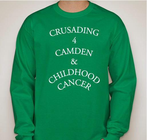 Camden's Crusade! Fundraiser - unisex shirt design - front