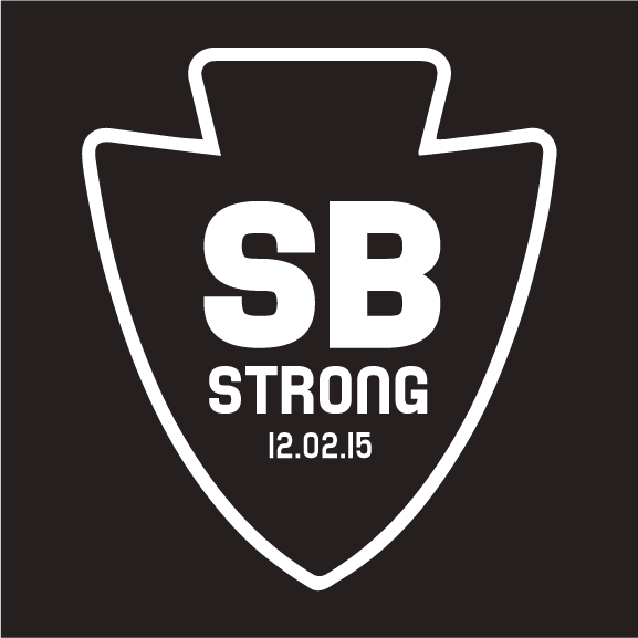 San Bernardino Strong shirt design - zoomed