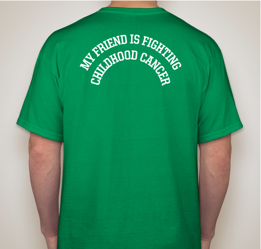 Camden's Crusade! (Child-friendly version) Fundraiser - unisex shirt design - back