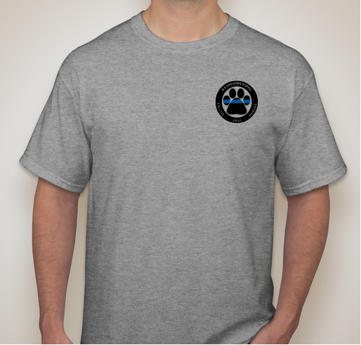 Remember Our 2015 K9 Heroes Fundraiser - unisex shirt design - front