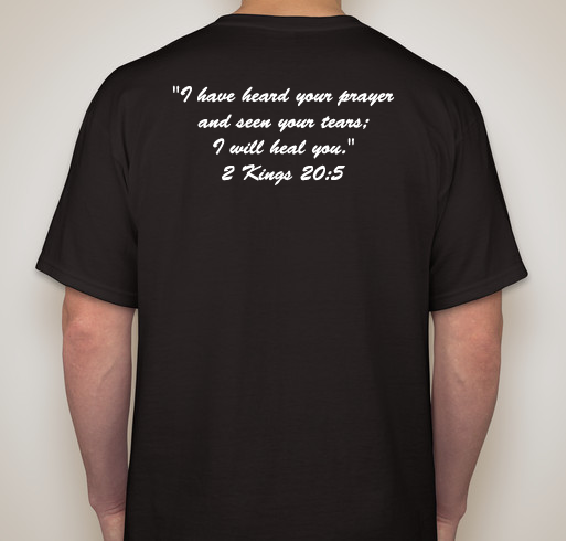Raising money for Payton Fundraiser - unisex shirt design - back