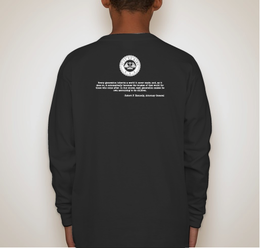 JUK Shirt Fundraiser 2023 shirt design - zoomed