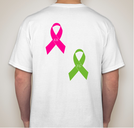 In Memory of Kaleigh and Tom Fundraiser - unisex shirt design - back